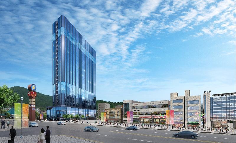 Ramada Encore By Wyndham Busan Haeundae Exteriör bild